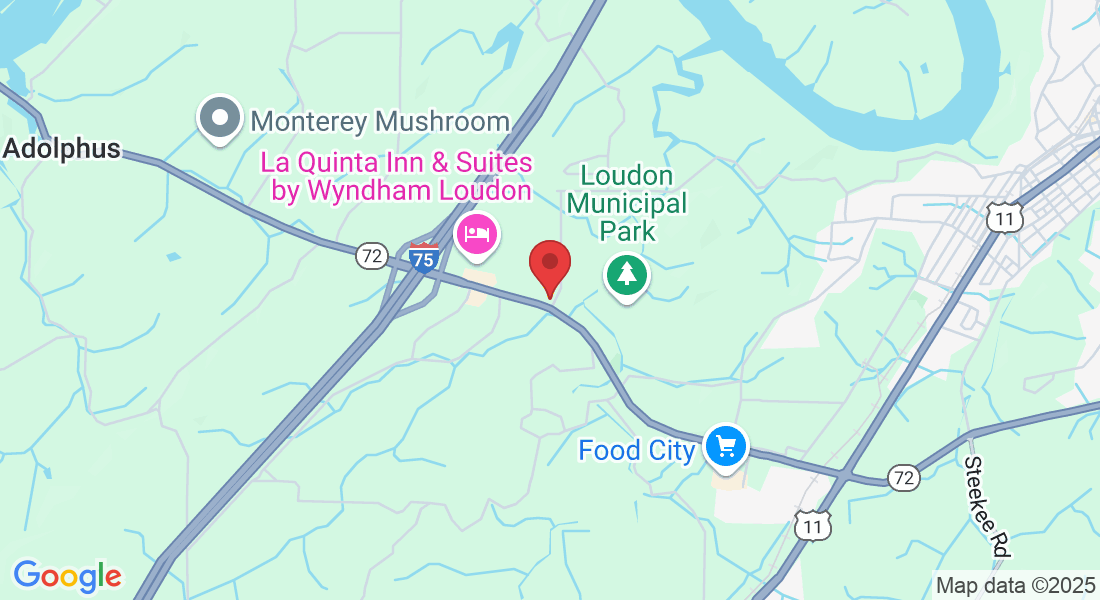 10058 TN-72, Loudon, TN 37774, USA