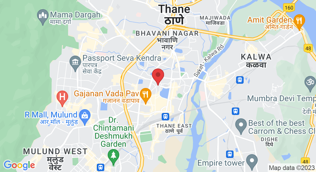 Shop no.3, Opposite Maharashtra Vidyalaya, Anandi Bhuvan Society Veer Savarkar Marg, Thane West - 400602 Landmark, near ICICI Bank, Ghantali, Thane West, Thane, Maharashtra 400602, India