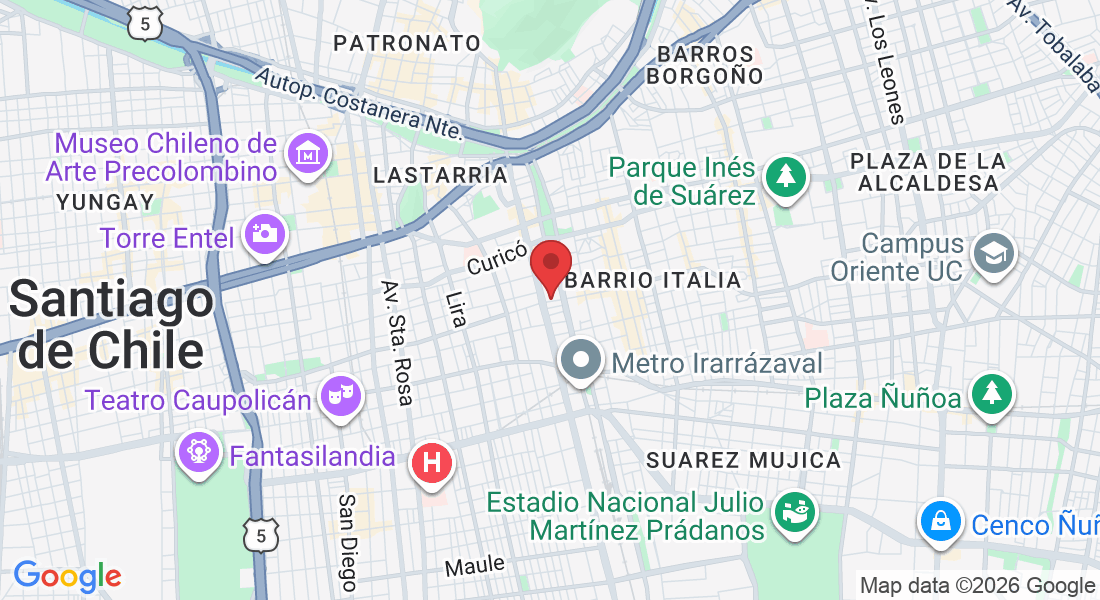 Av. Sta. Isabel 032, 7501402 Providencia, Región Metropolitana, Chile