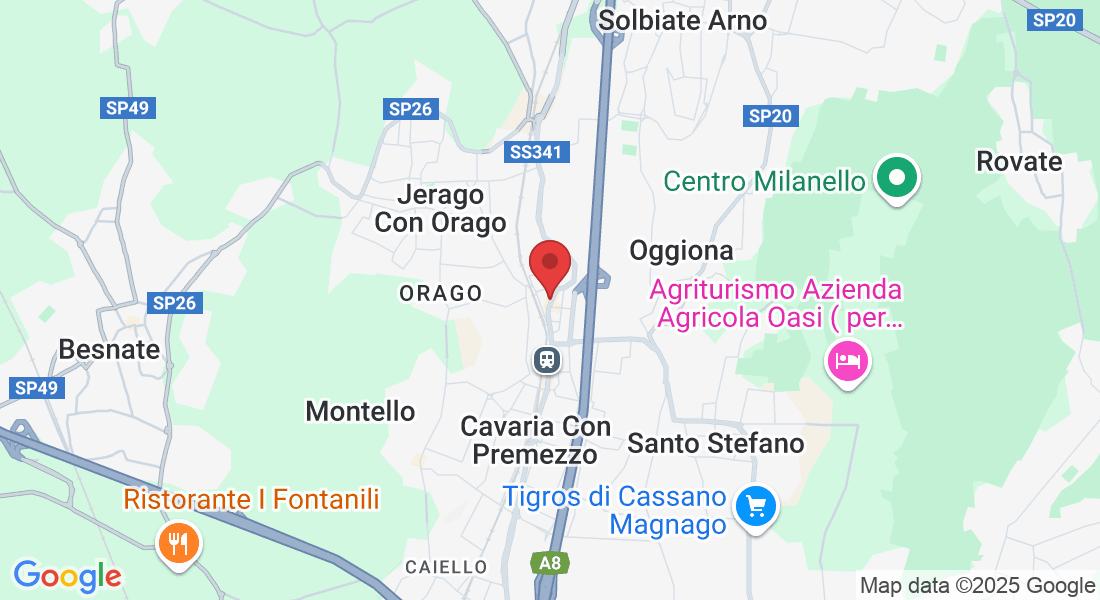 Via Varesina, 3, 21040 Jerago Con Orago VA, Italia