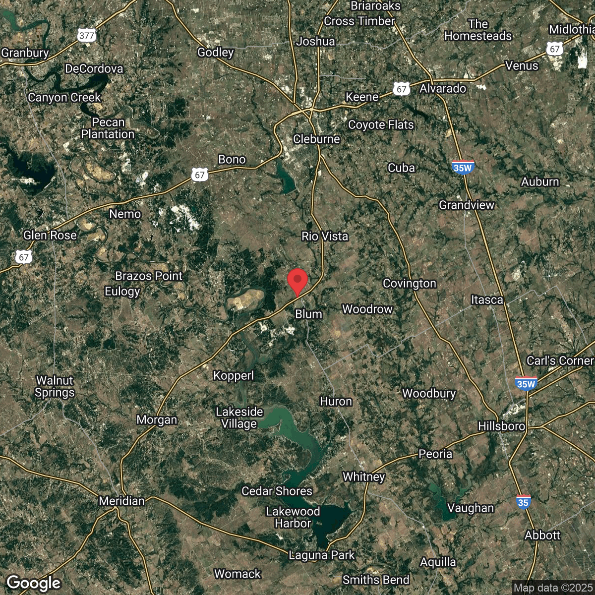1463 TX-174, Blum, TX 76627, USA