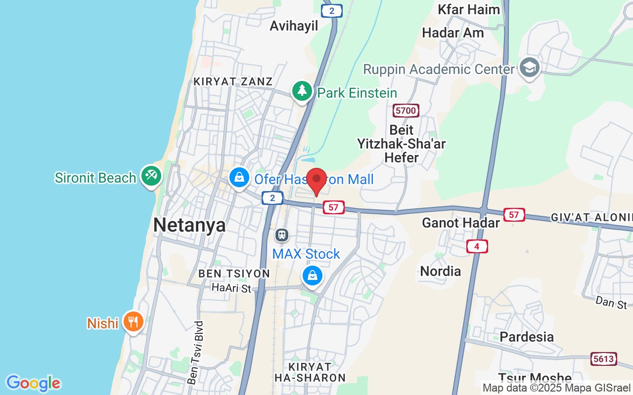 Khayim Levanon St 1, Netanya, Israel
