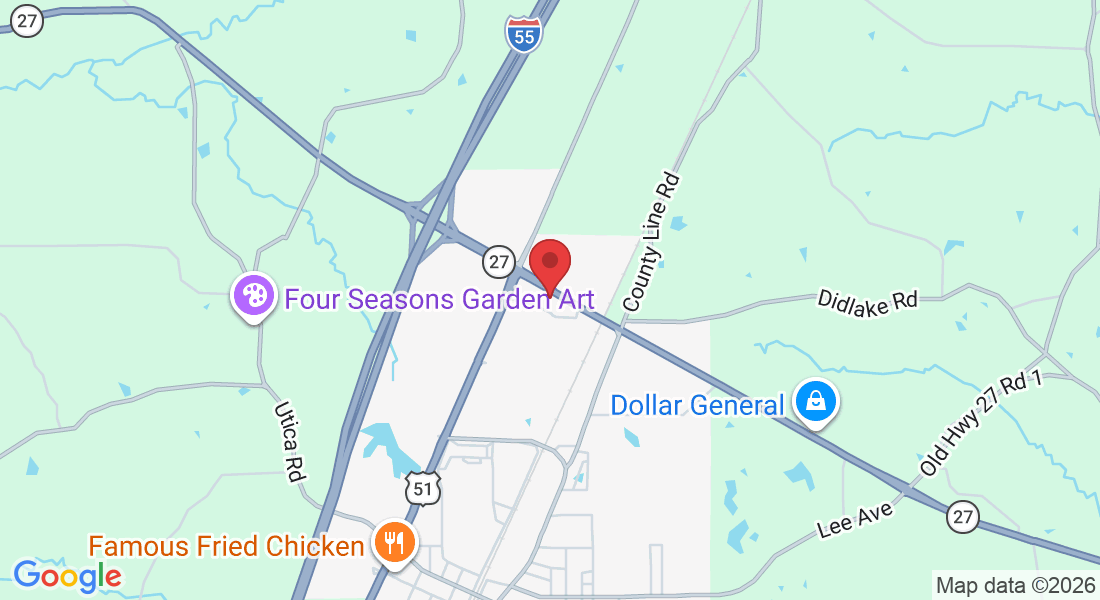 26159 MS-27, Crystal Springs, MS 39059, USA