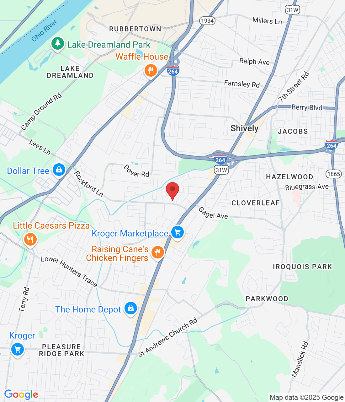4744 Rockford Plaza, Shively, KY 40216, USA