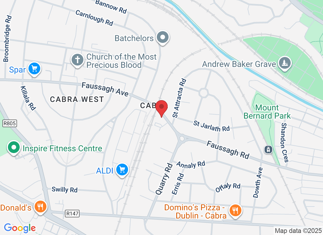 First Floor, Naomh Fionnbarra GAA Club - Physiotherapy, Faussagh Ave, Cabra East, Dublin 7, D07 TFT2, Ireland