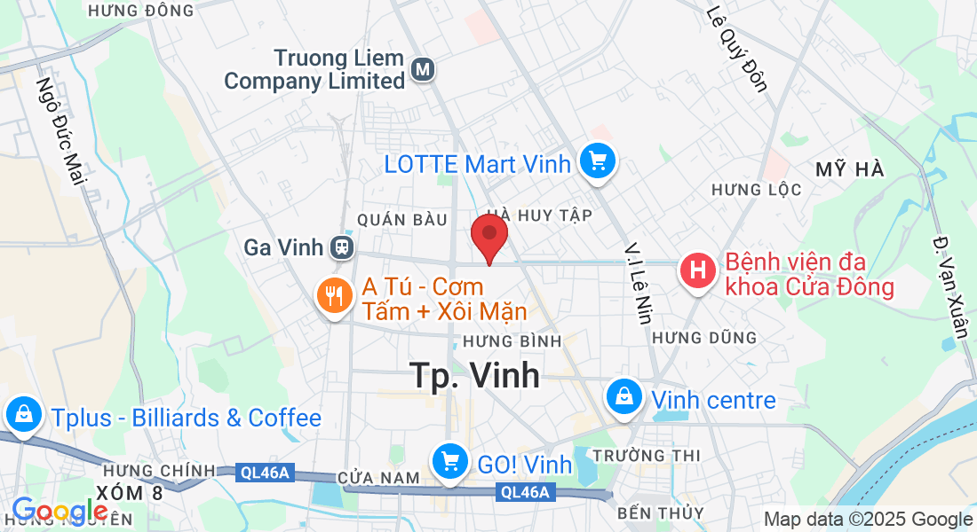 28 Nguyễn Sỹ Sách, Hưng Bình, Vinh, Nghệ An, Việt Nam