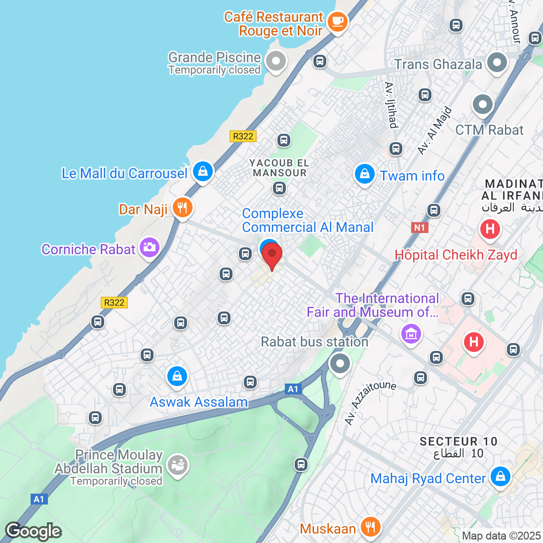 1013 Av. Al Massira, Rabat, Morocco