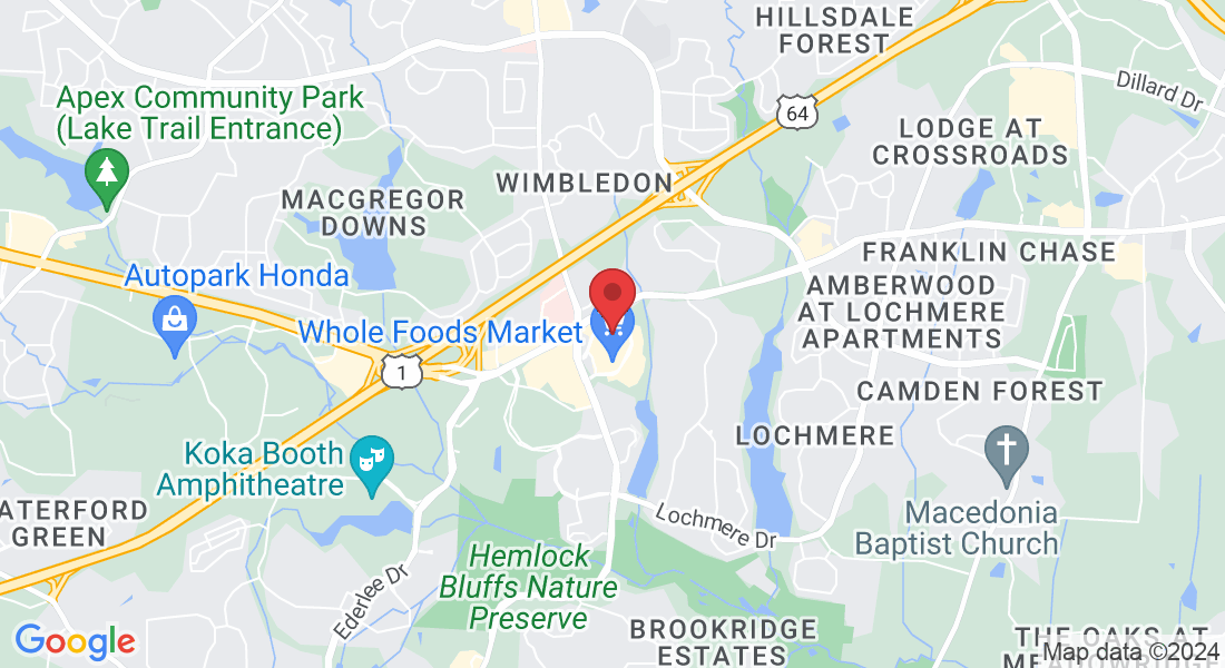 316 Colonades Way Suite C209, Cary, NC 27518, USA