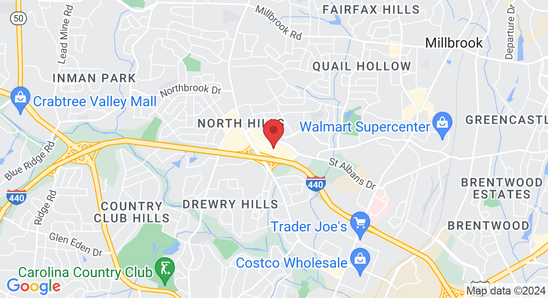 200 Park at N Hills St Suite 150, Raleigh, NC 27609, USA