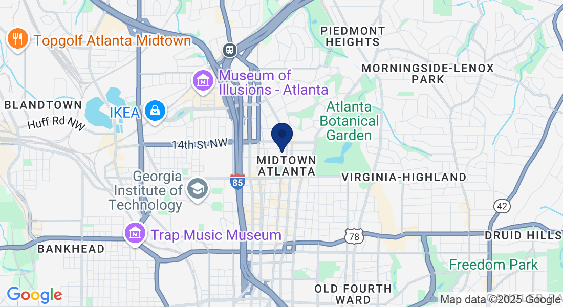 1100 Peachtree Rd NE, Atlanta, GA 30309, USA