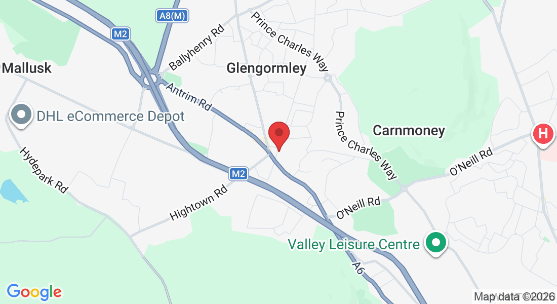 17 Carnmoney Rd, Glengormley, Newtownabbey BT36 6HL, UK