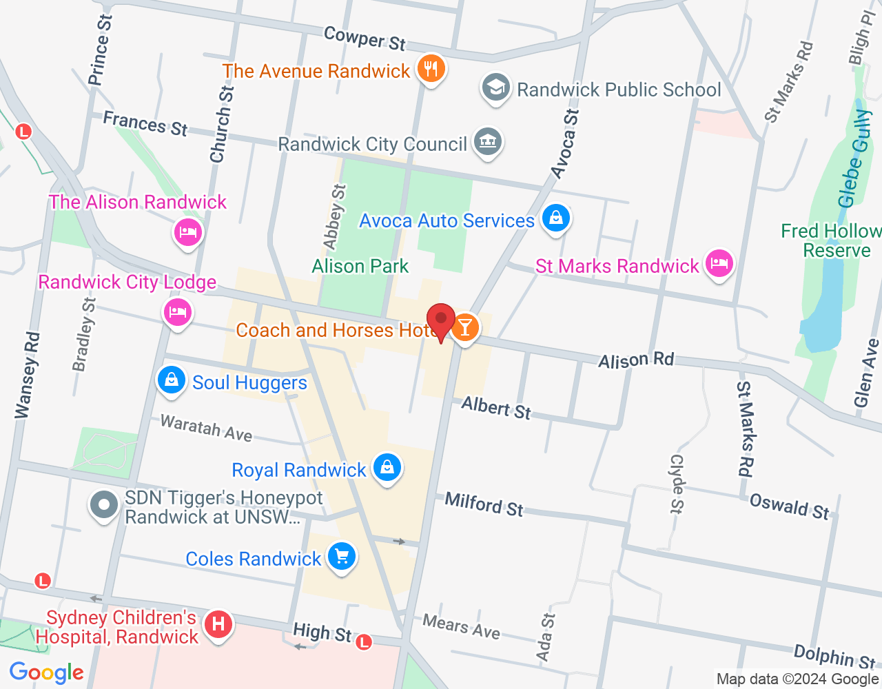 Shop 4/126 -128 Avoca St, Randwick NSW 2031, Australia