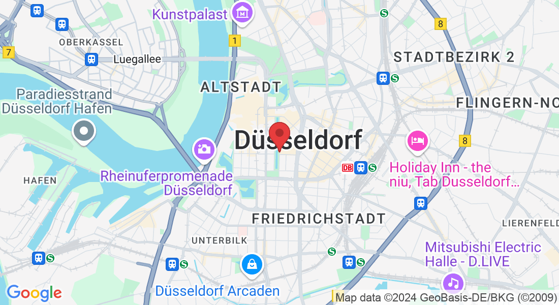 Königsallee, 40 Düsseldorf-Stadtbezirk 1, Deutschland