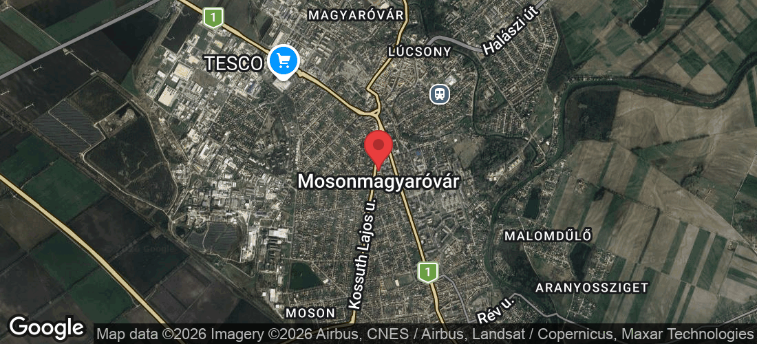 Mosonmagyaróvár, Árpád u. 1, 9200 Magyarország