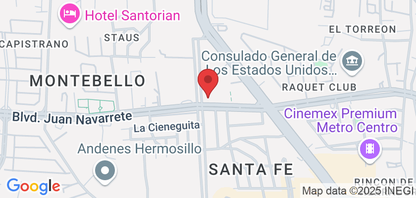 Plaza Paseo 111 Col, Santa Fe, 83249 Hermosillo, Son., Mexico