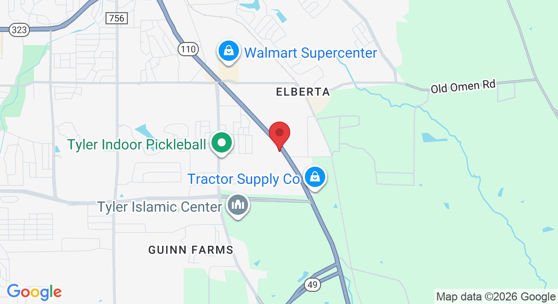 13344 SH 110S #2B, Tyler, TX 75707, USA