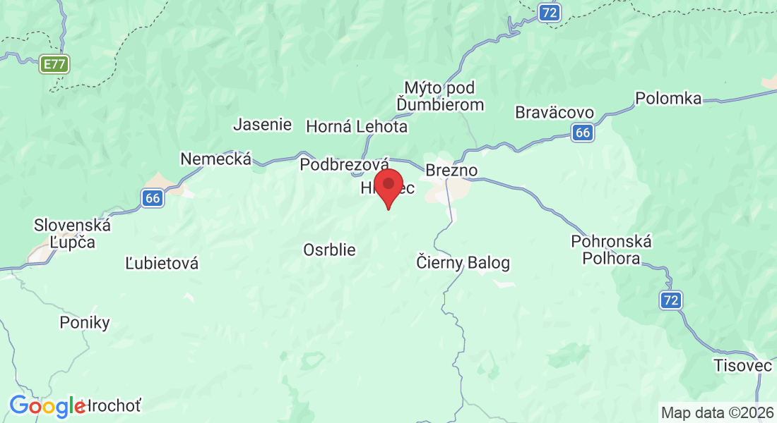 Ski Hlobišov, 976 45 Hronec, Slovakia