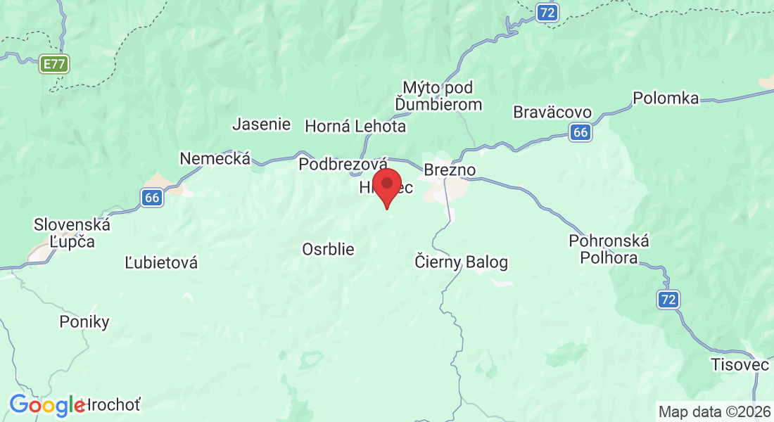 Ski Hlobišov, 976 45 Hronec, Slovakia