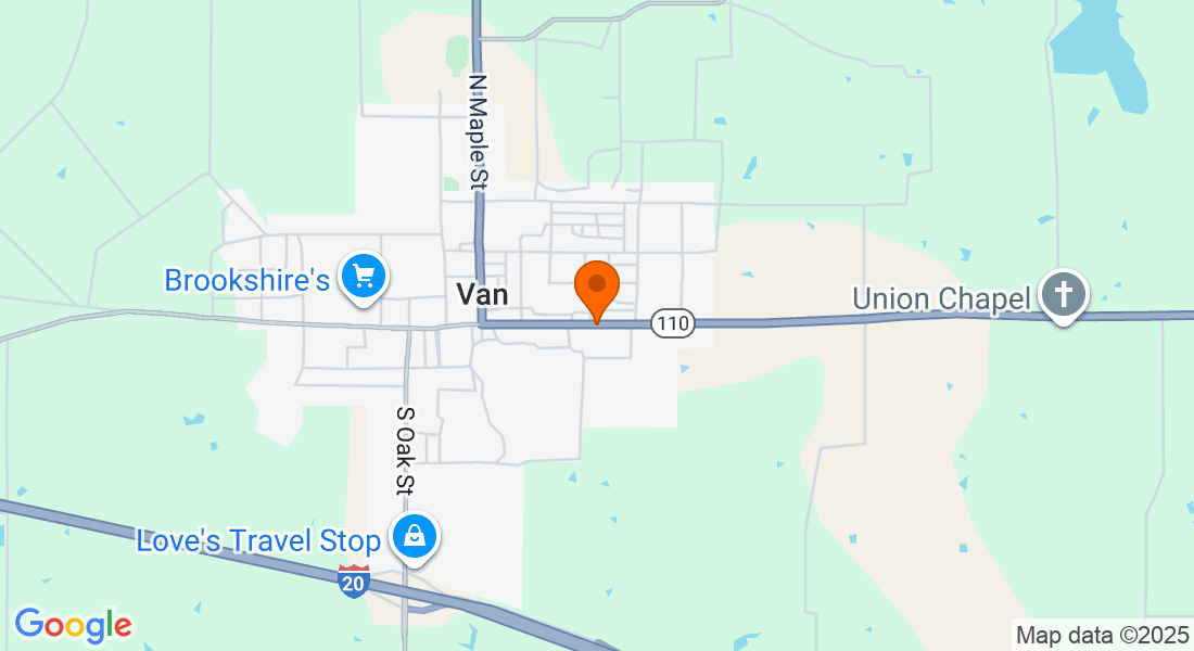 W Main St, Van, TX 75790, USA