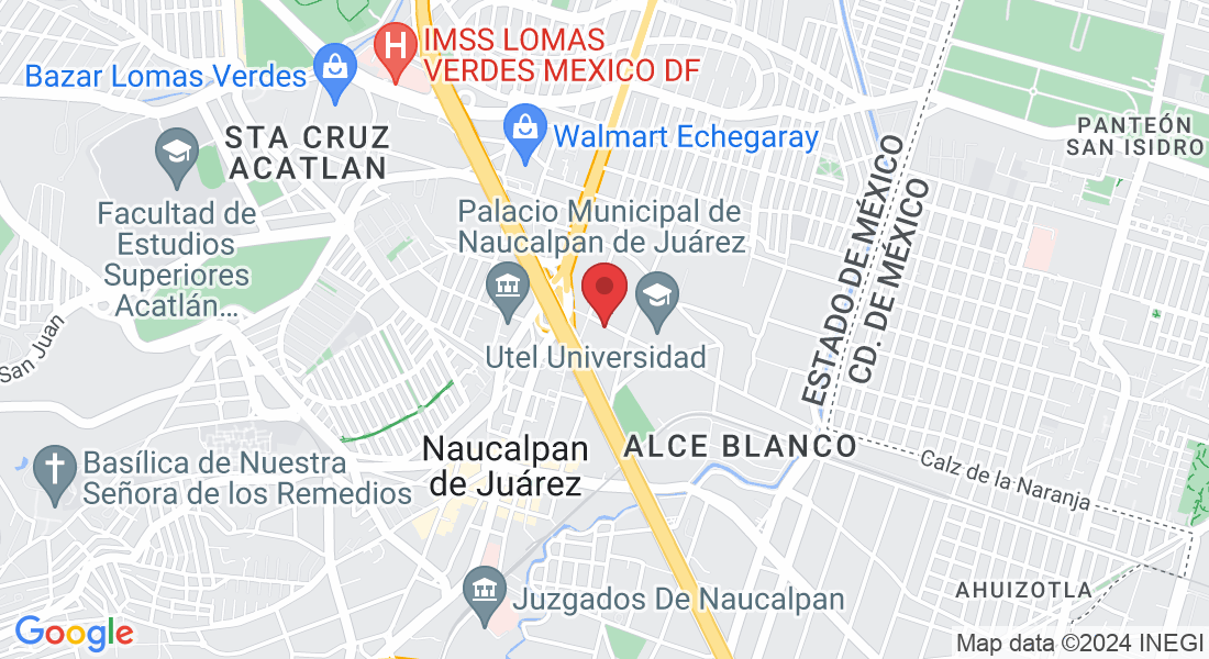 Calle Calz. de la Naranja 168, Alce Blanco, 53370 Naucalpan de Juárez, Méx., México