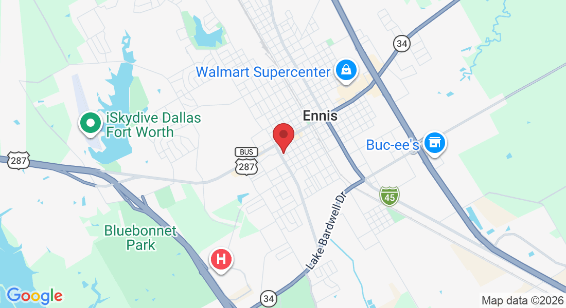 206 S Clay St, Ennis, TX 75119, USA