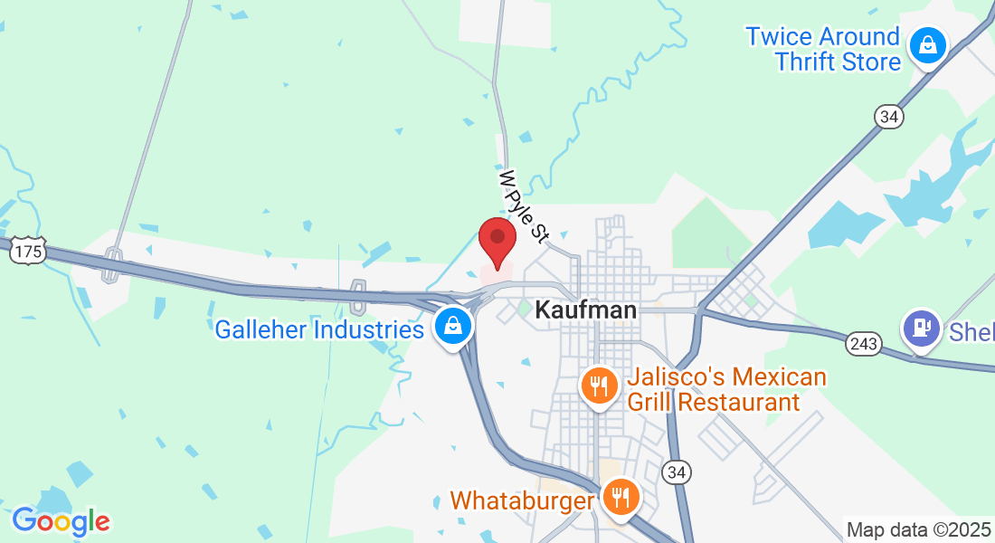 874 Ed Hall Dr suite 104, Kaufman, TX 75142, USA
