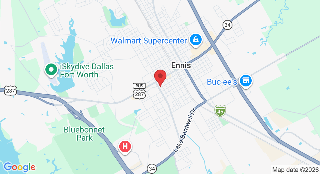 206 S Clay St, Ennis, TX 75119, USA
