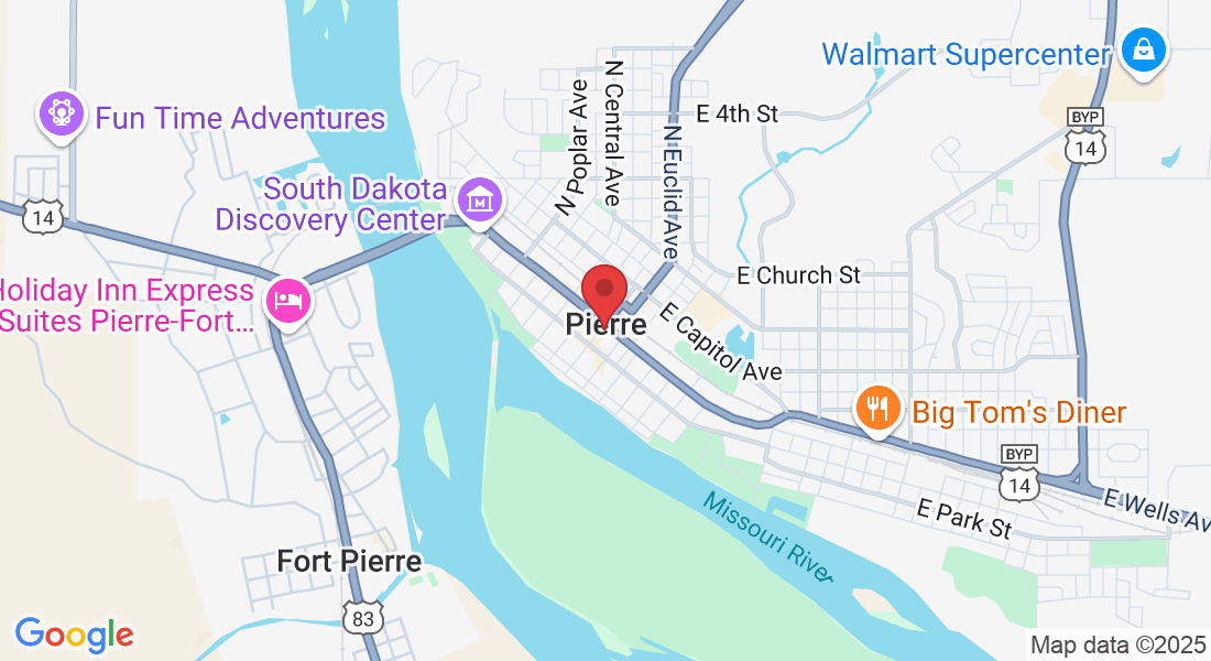 308 S Pierre St, Pierre, SD 57501, USA