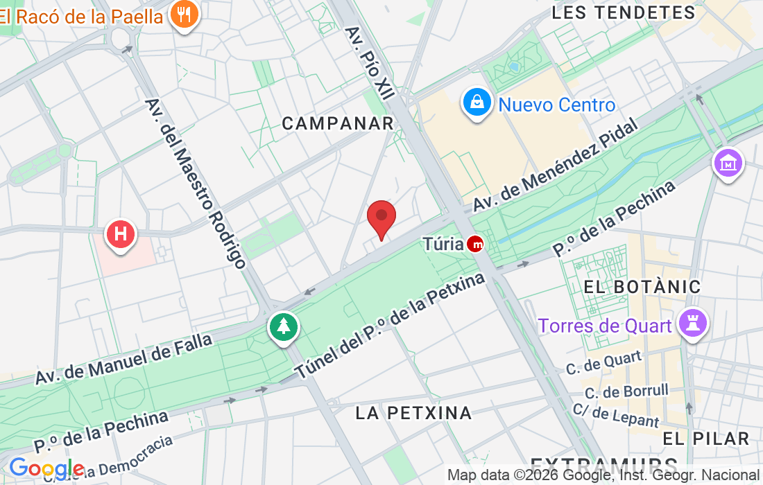Av. de Tirso de Molina, 6, Campanar, 46009 València, Valencia, España