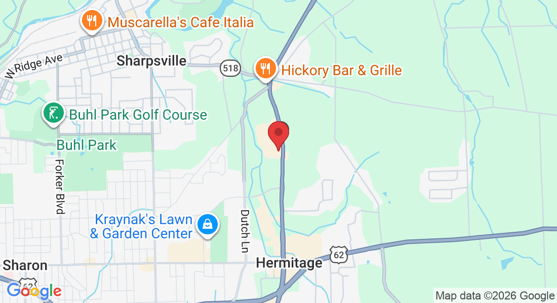 1025 N Hermitage Rd, Hermitage, PA 16148, USA