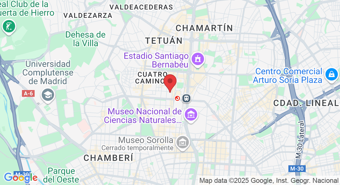 C. de Hernani, 68, Tetuán, 28020 Madrid, España