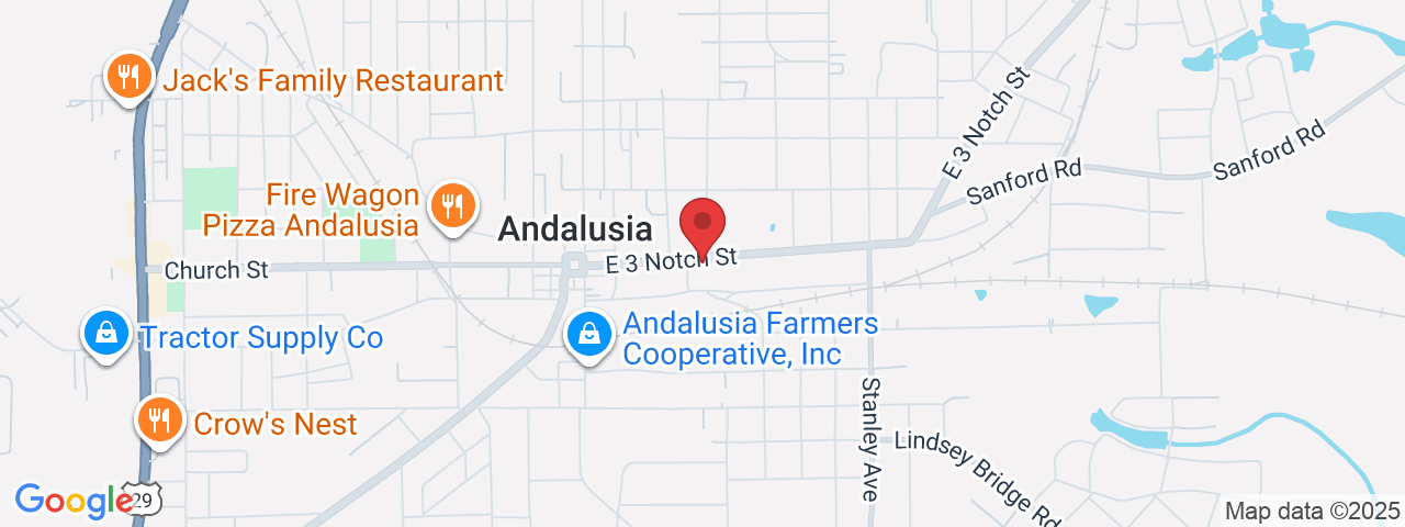 406 E 3 Notch St, Andalusia, AL 36420, USA