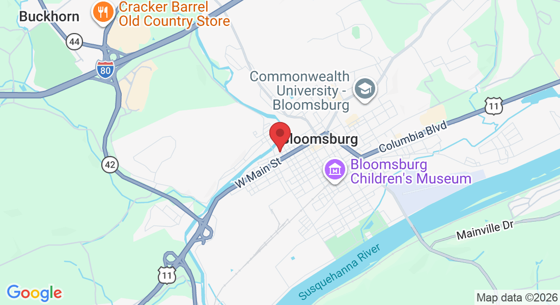 128 West St, Bloomsburg, PA 17815, USA