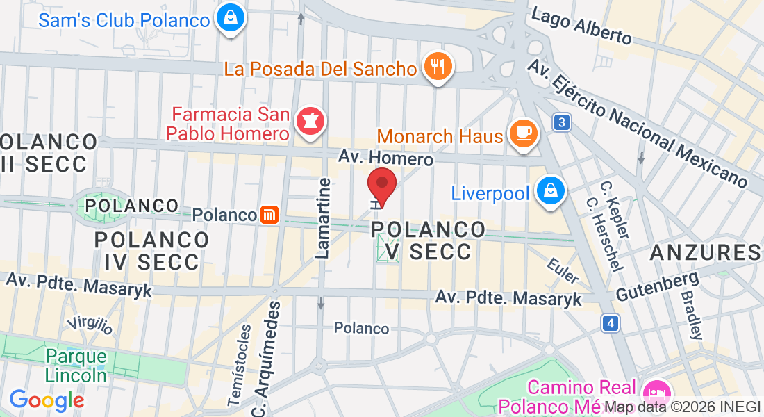 Polanco, Polanco III Secc, 11560 Ciudad de México, CDMX, México