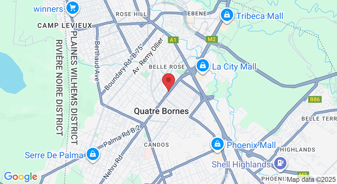 PFQJ+2M7, St Jean Road, Quatre Bornes, Mauritius