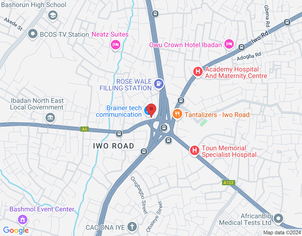 Shop L15, Lamidi Ajadi Phone Avenue, beside Mr Biggs, Iwo Road, Ibadan 200223, Oyo, Nigeria