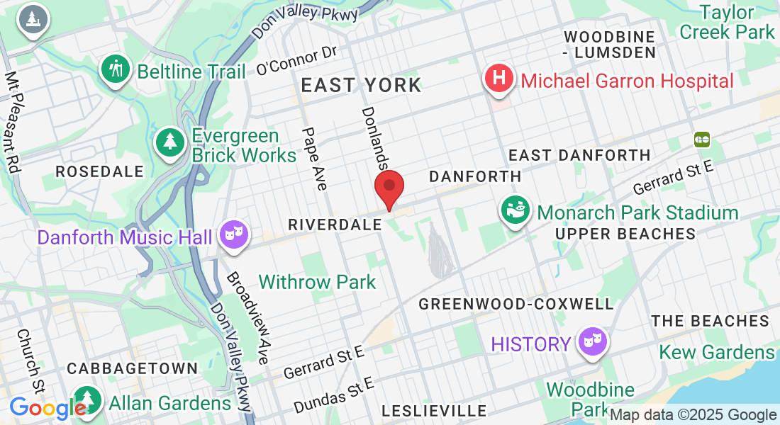 931 Danforth Ave, Toronto, ON M4J 1L8, Canada