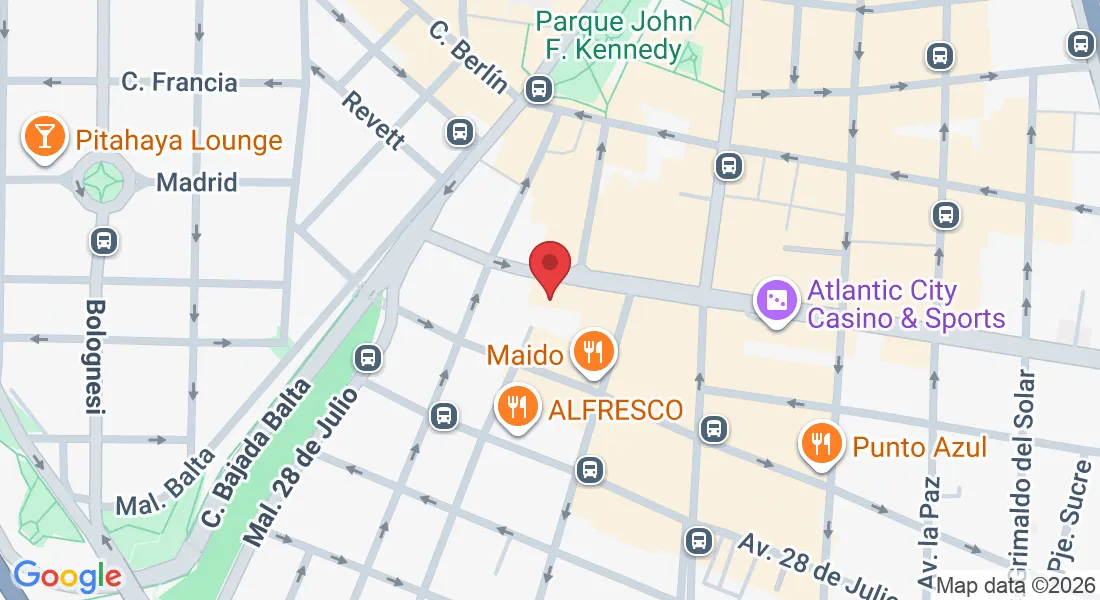 Av. Alfredo Benavides 250, Miraflores 15074, Perú