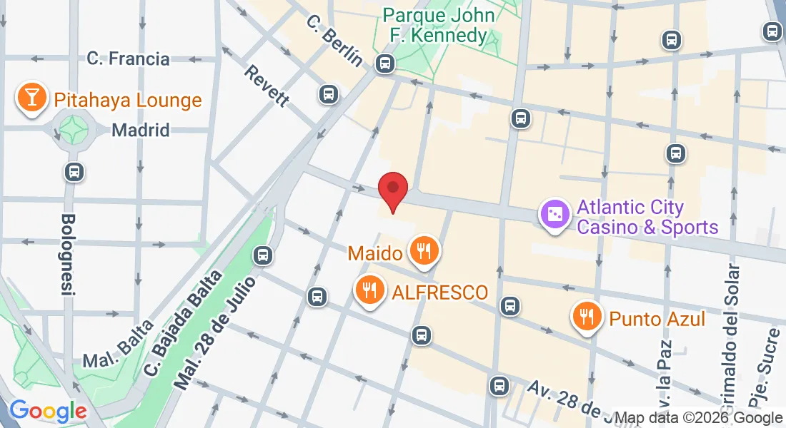 Av. Alfredo Benavides 250, Miraflores 15074, Perú