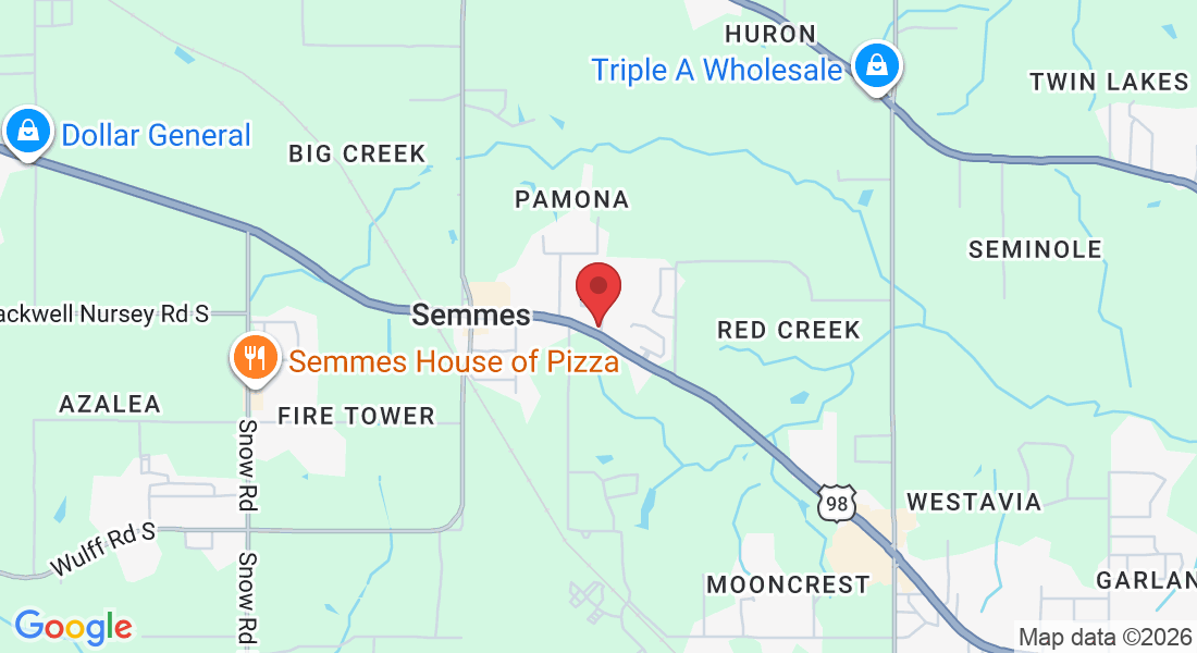 8740 Moffett Rd ste d, Semmes, AL 36575, USA