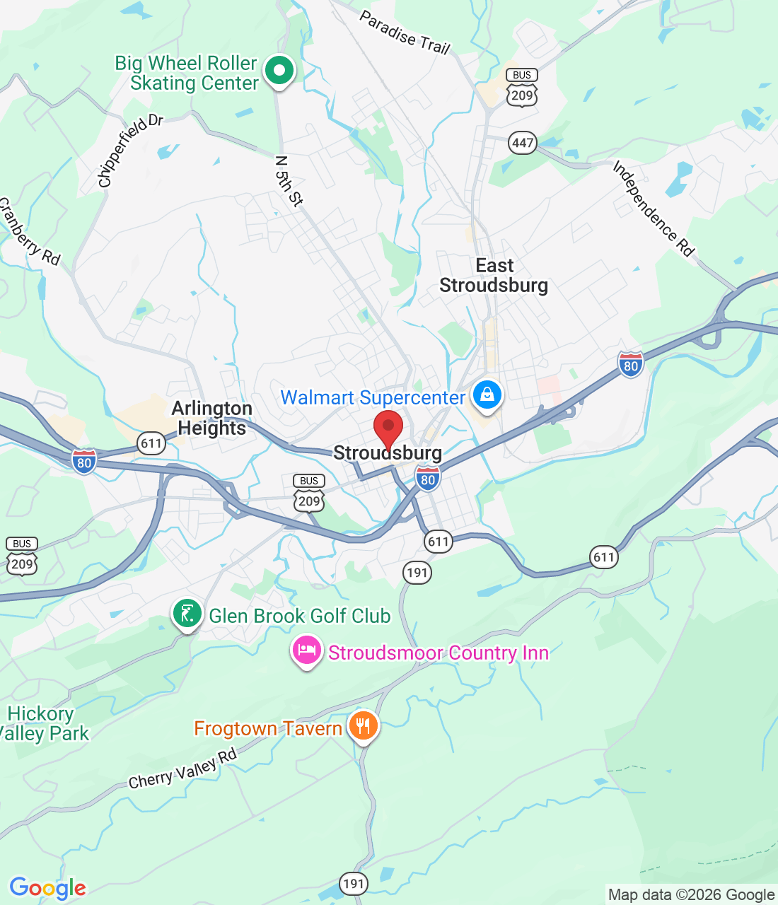 Stroudsburg, PA 18360, USA