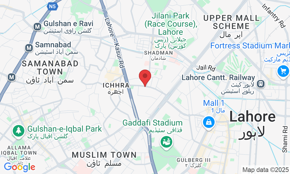 133a Shah Jamal Rd, Commercial Area Fazlia Colony, Lahore, 54000, Pakistan