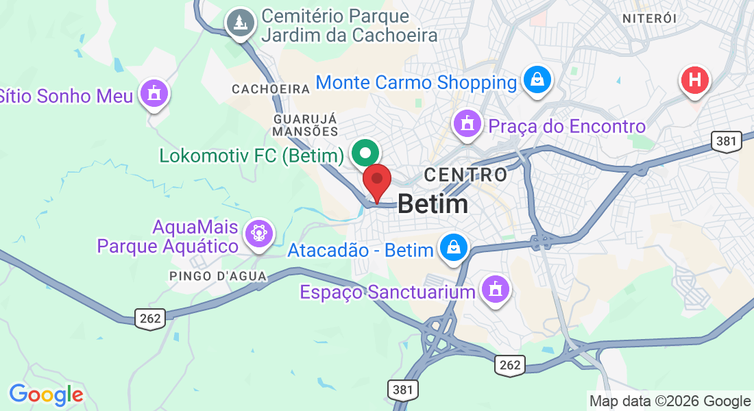 Av. Amazonas, 2294 - Brasiléia, Betim - MG, 32600-442, Brasil