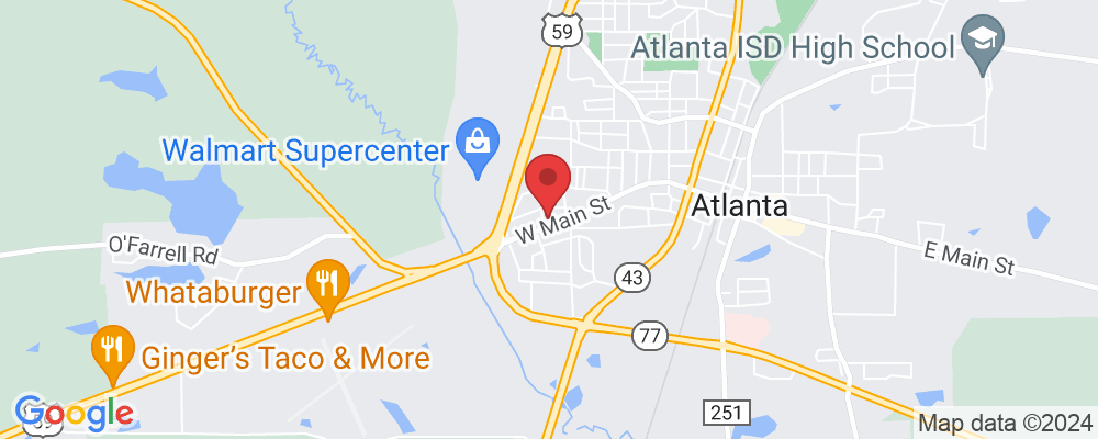 806 W Main St, Atlanta, TX 75551, USA