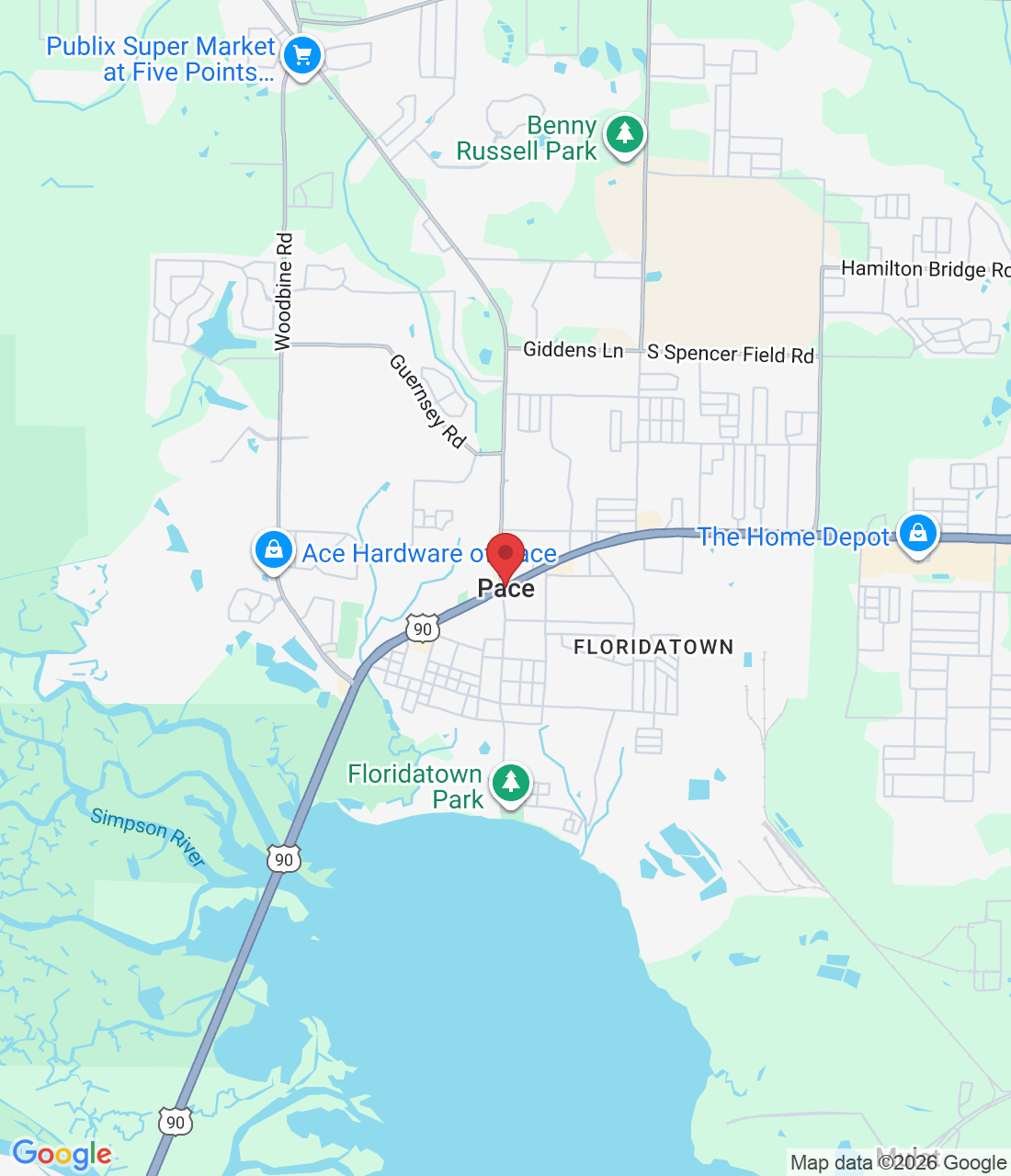 Pace, FL 32571, USA