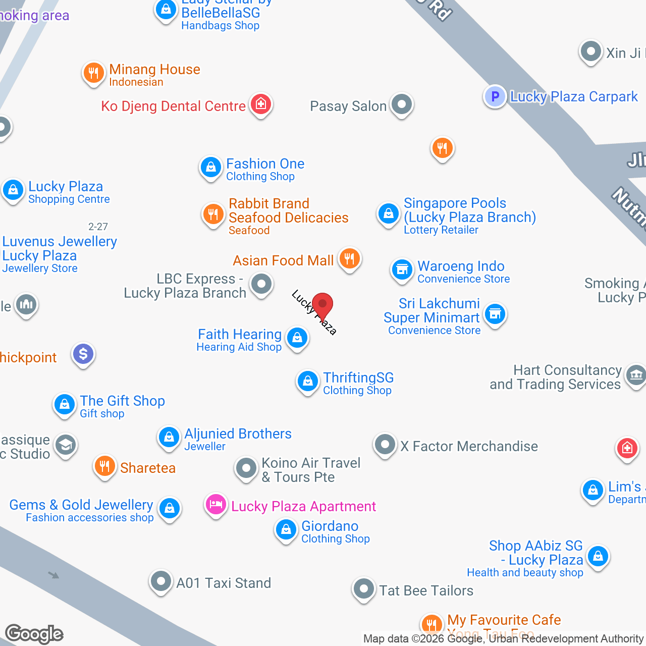 304 Orchard Rd, #05-36 Lucky Plaza, Singapore 238863