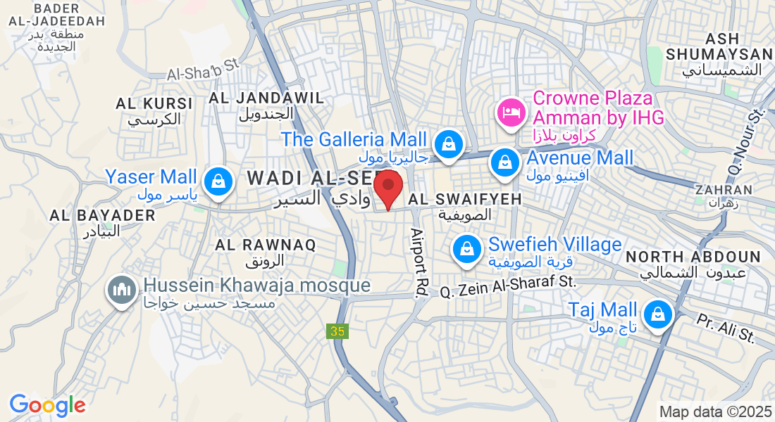 Princess Sumayah Al-Hassan st, Amman, Jordan