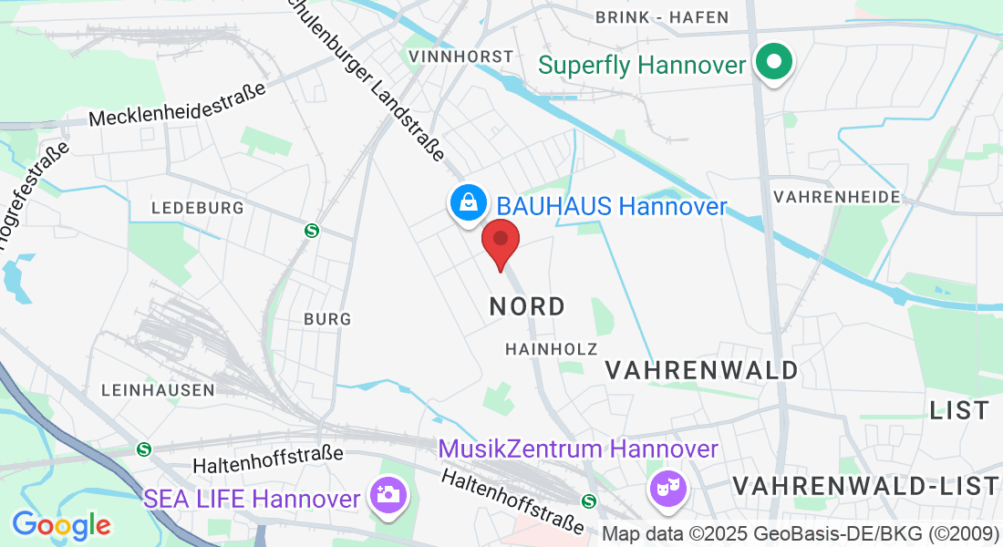 Schulenburger Landstraße 113, 30165 Hannover, Deutschland