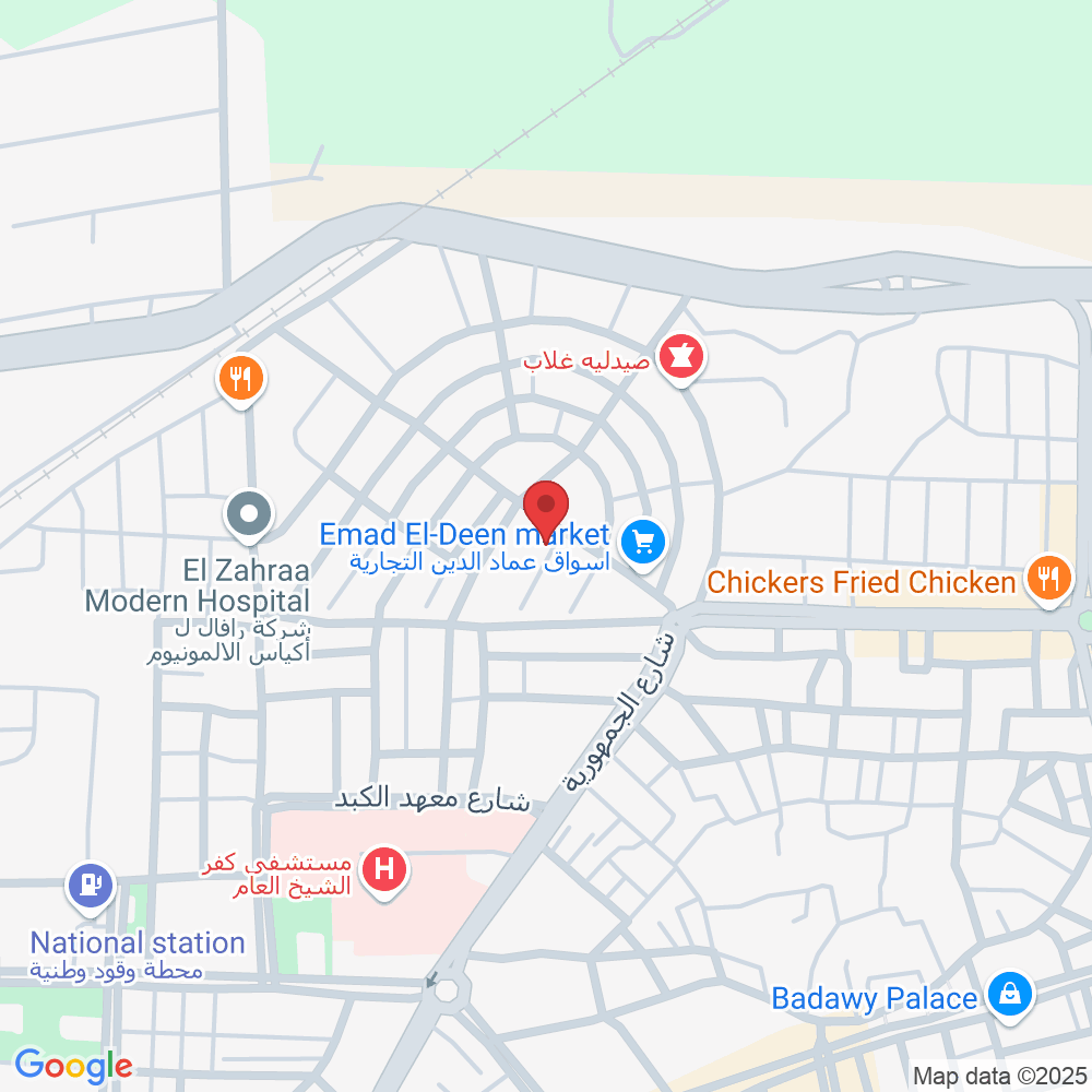 ميدان هيئة قضايا الدولة بجوار صيدلية الغنام 206, قسم كفر الشيخ، كفر الشيخ، محافظة كفر الشيخ 6860642, Egypt