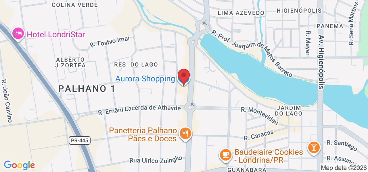 Av. Ayrton Senna da Silva, 400 - Palhano 1, Londrina - PR, 86050-460, Brasil